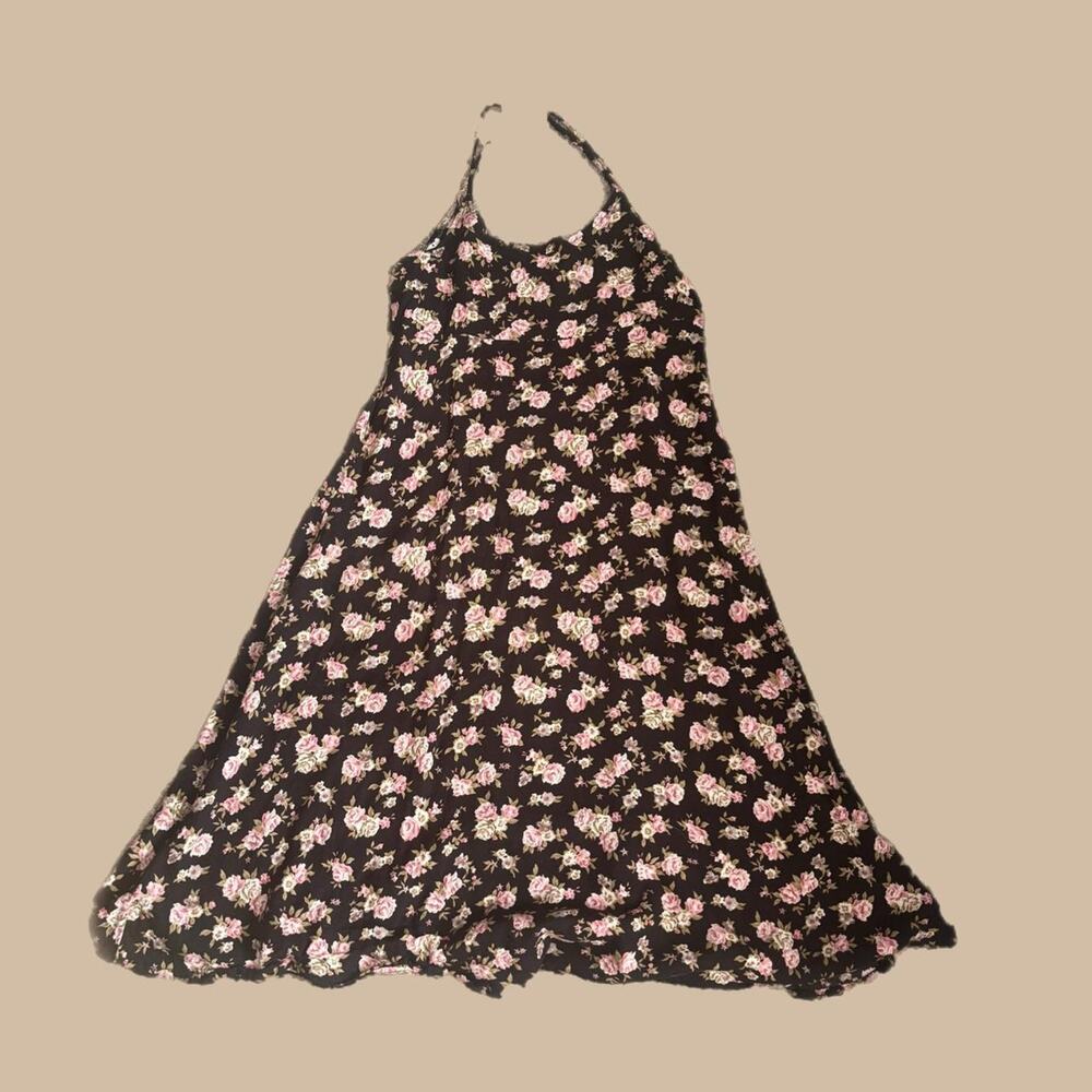 90'S SWEET SODA FLORAL KIDS DRES/FITS LIKE A WOMAN MEDIUM